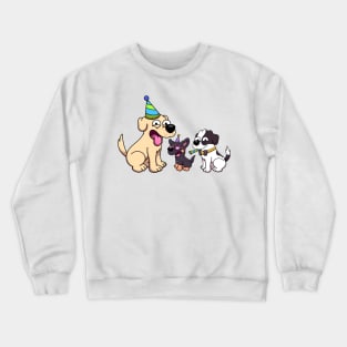 Dog Birthday Party Crewneck Sweatshirt